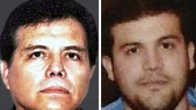Ismael Zambada Garcia, better known as `El Mayo` - L-  and Joaquin Guzman Lopez - R - two alleged leaders of Mexico`s Sinaloa Cartel 26 07 2024